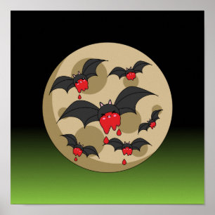 Poster Bats De Vampiro De Comida Ketchup