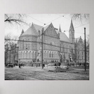 Póster Battell Chapel (Universidade de Yale)