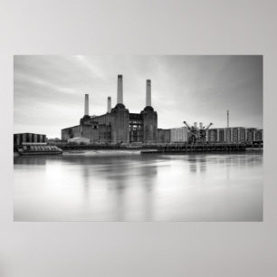 Póster Battersea Power Station, London.