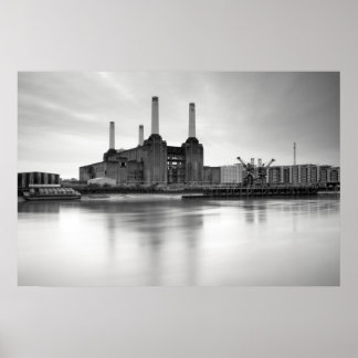 Póster Battersea Power Station, London.