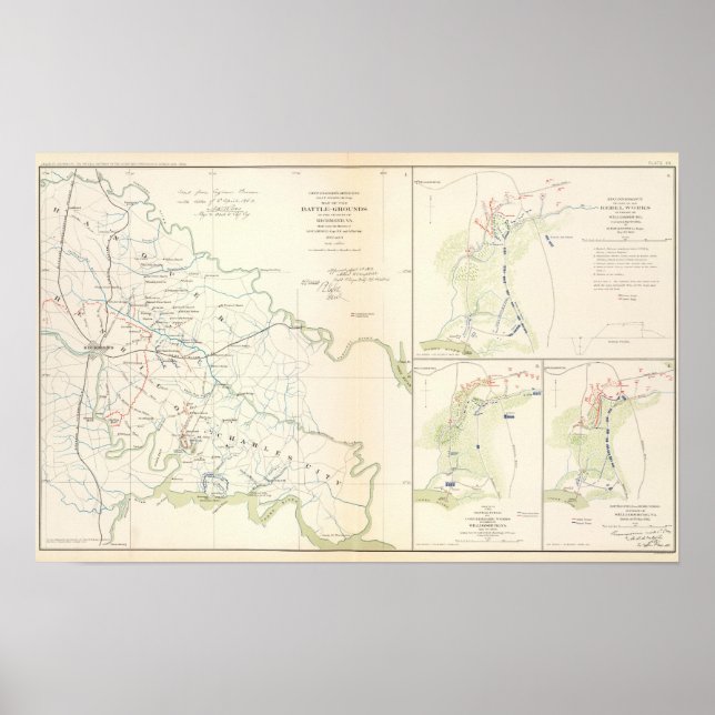 Póster Battleground Richmond, Va (Frente)