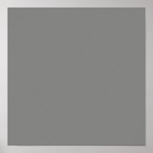 Poster Battleship grey (solid color)