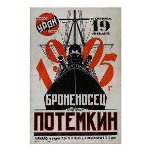Póster Battleship Potemkin