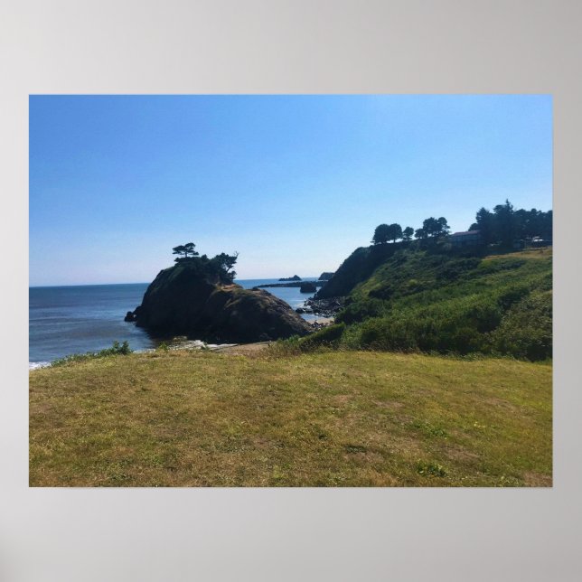 Poster BattRock, Port Orford, OR (Frente)