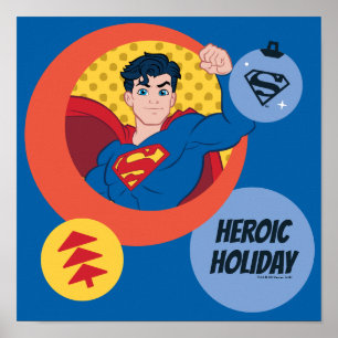 Poster Bauble, Feriado do Super-Homem da Liga da Justiça