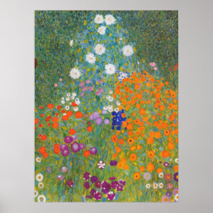 Poster Bauerngarten - Gustav Klimt