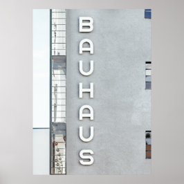 Poster Bauhaus