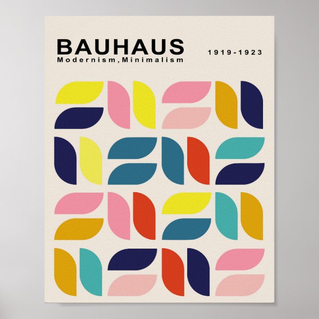 Poster Bauhaus (Frente)