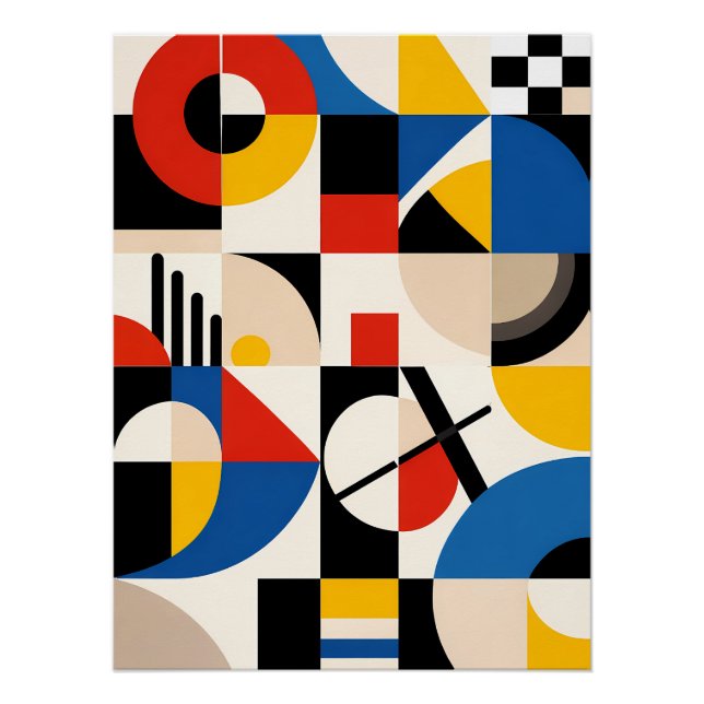 Póster Bauhaus (Frente)