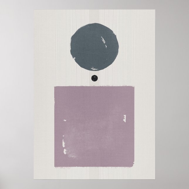 Poster bauhaus, bauhaus design, design moderna, geométric (Frente)
