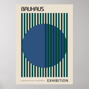 Poster bauhaus, bauhaus design, design moderna, geométric