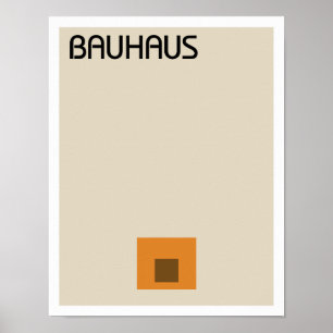 Poster Bauhaus II minimalista