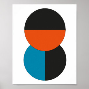 Poster Bauhaus Minimal Vintage 20s Geométrico Bauhaus Art