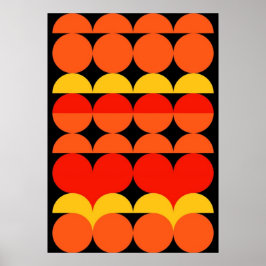 Poster bauhaus, modernista, mínimo, geométrico, abstrato,