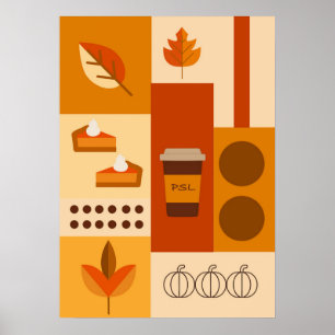 Poster bauhaus, modernista, mínimo, geométrico, abstrato,