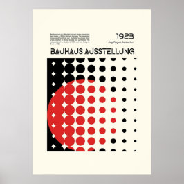 Poster bauhaus, modernista, mínimo, geométrico, abstrato,