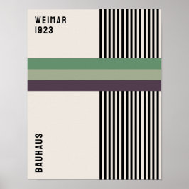 Poster Bauhaus Poster, exposição Bauhaus 1923 B32