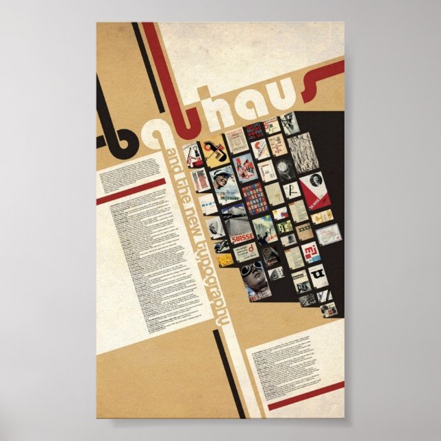 Póster Bauhaus Typeface (Frente)