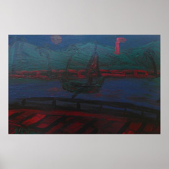 PÓSTER BAY BOAT (Frente)