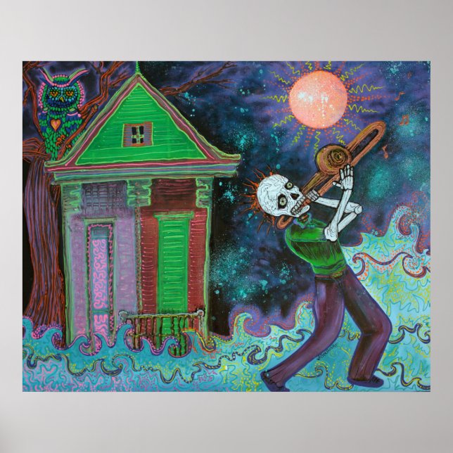 Poster Bayou Blues (Frente)