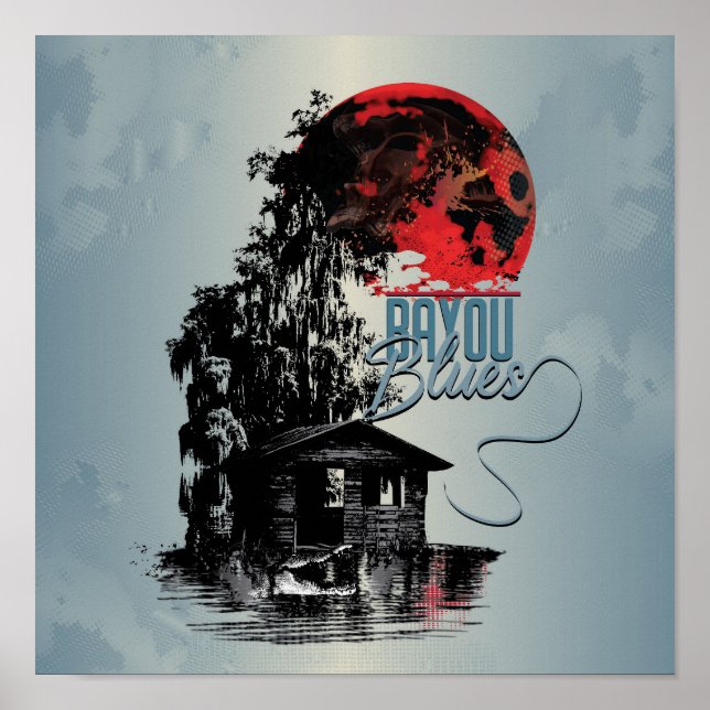 Poster Bayou Blues (Frente)