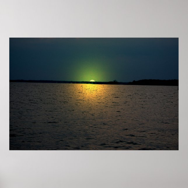 Póster Bayside Sunset (Frente)