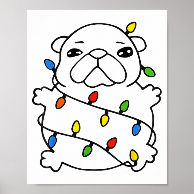 Poster Bble Meme Natal Divertido Eu Sou Bble Lavar Minha  (Frente)