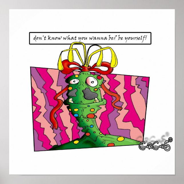 Poster Be yourself! (Frente)