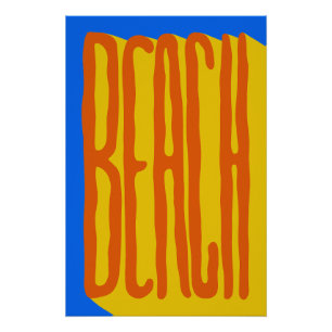 Póster Beach