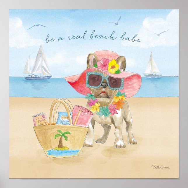 Poster Beach Babe (Frente)