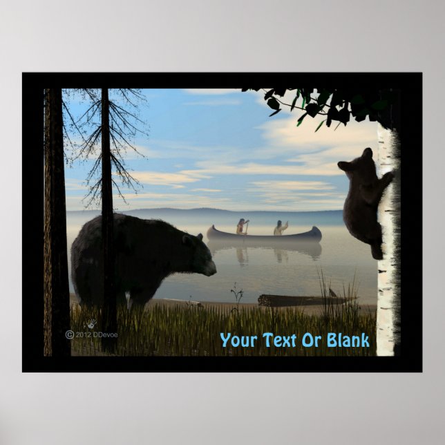 Póster Beach Bears (Frente)