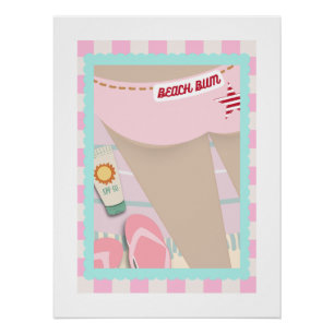 Póster Beach Bum Border 2 Poster