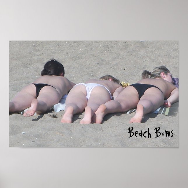Póster Beach Bums (Frente)