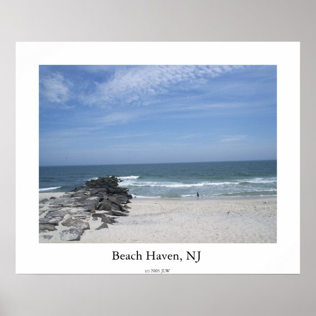 Póster Beach Haven, NJ (Frente)
