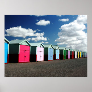 Poster Beach Huts 2