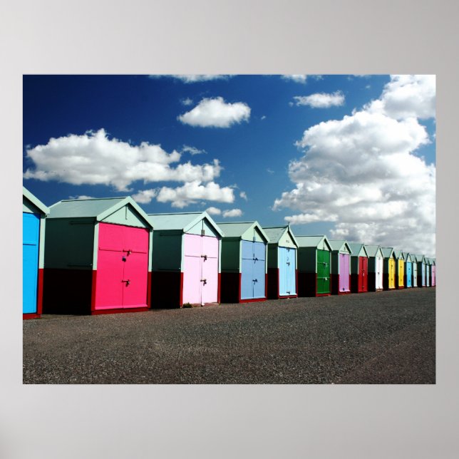 Poster Beach Huts 2 (Frente)