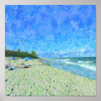 Póster Beach Outing