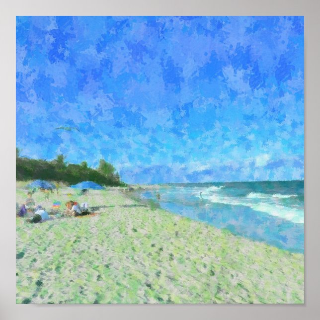Póster Beach Outing (Frente)
