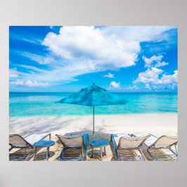 Poster Beach Playing