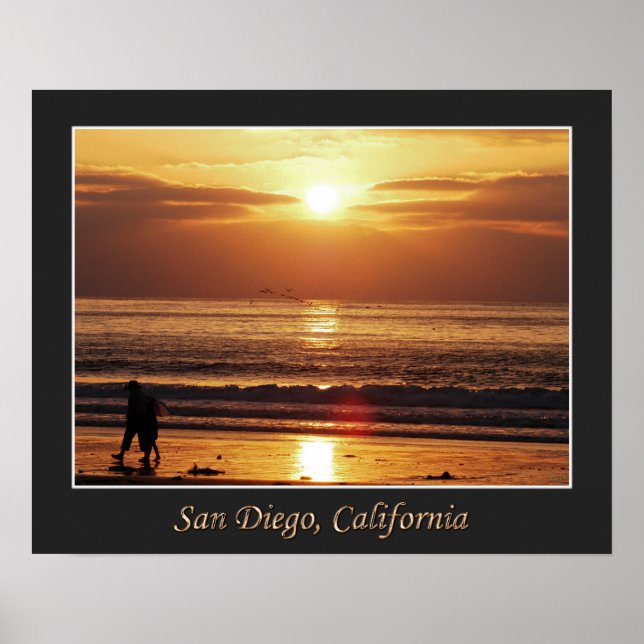 Poster Beach Stroll (Frente)