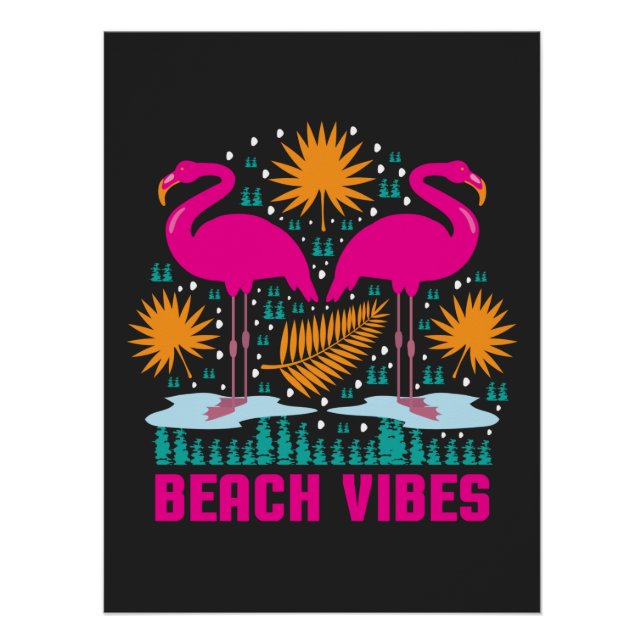 Póster Beach Vibes  (Frente)