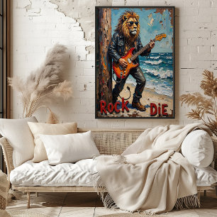 Poster Beachside Blues: Riff do Leão