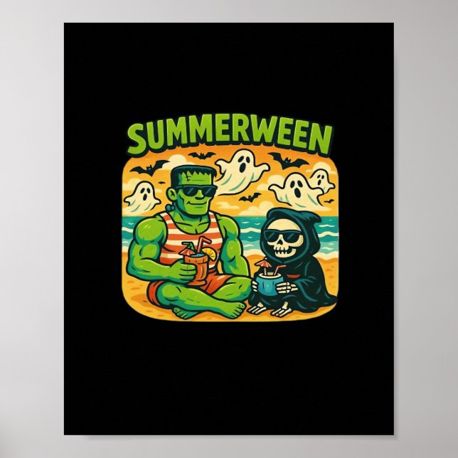 Poster Beachside Boogeymen - Retro Summerbetween Vibes Cl (Frente)