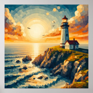 Poster Beacon costal