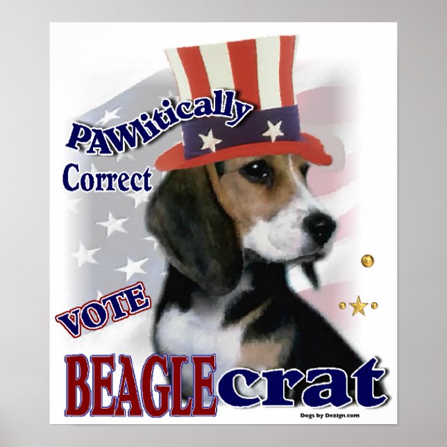 Póster Beagle Gifts (Frente)