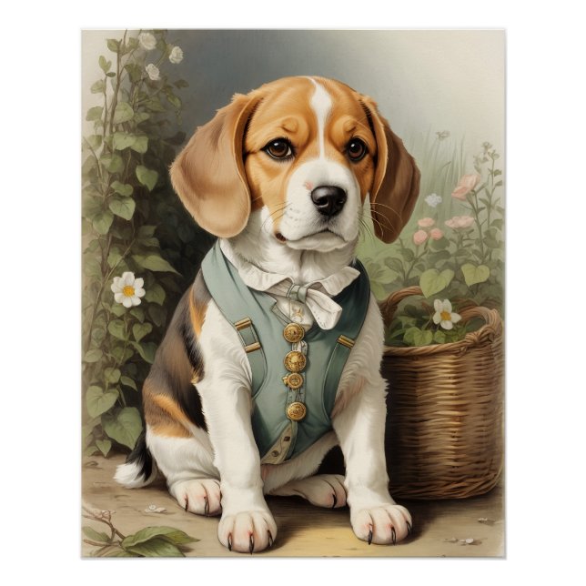 Póster Beagle Lover (Frente)