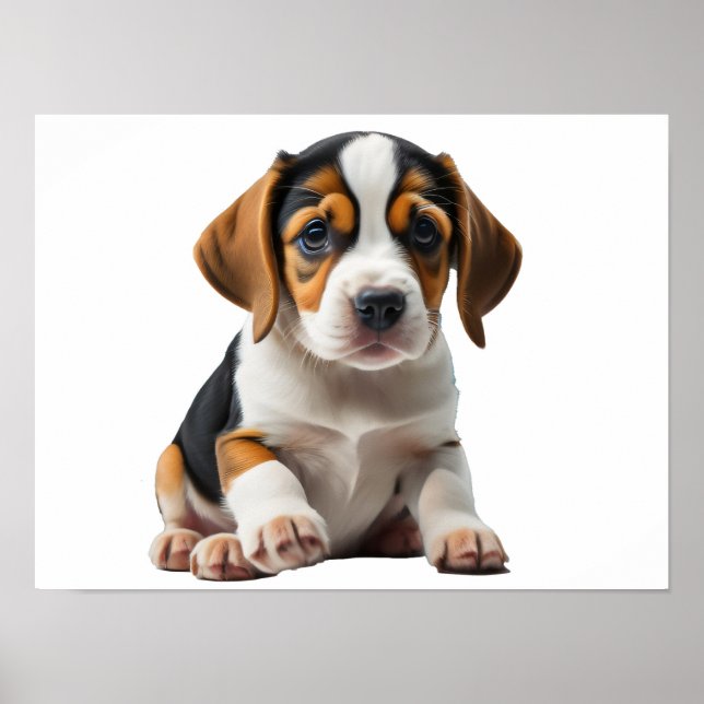 Poster Beagle Puppy (Frente)