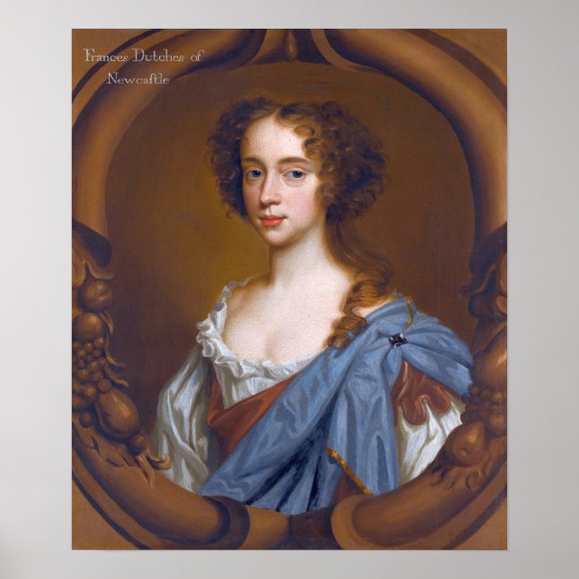 Poster Beale - Frances Pierrepont Duquesa de Newcastle (Frente)