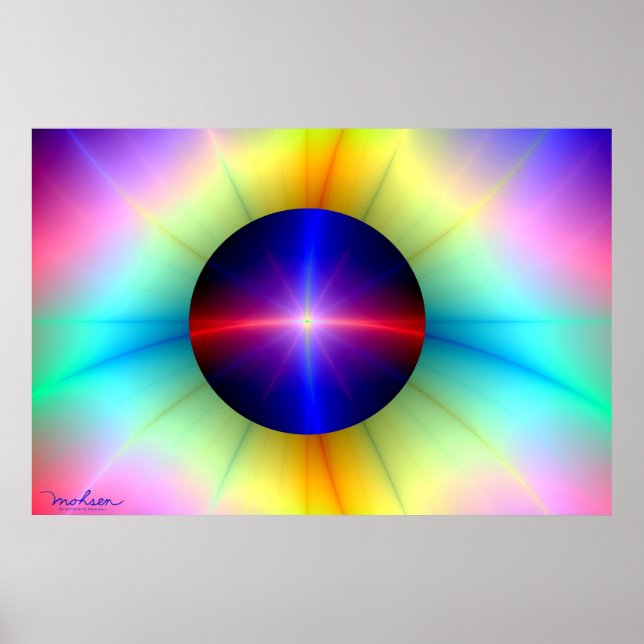 Poster Beaming Crystal (Frente)