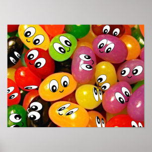 Poster Bean Gelly Cute